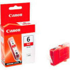 Canon BCI-6R Red Ink - 15 Ml. Original Cartridge - for Pixma ip8500, ip9900i